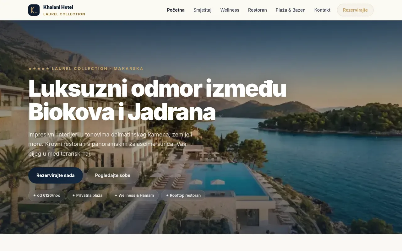 Screenshot: Aminess Khalani Hotel