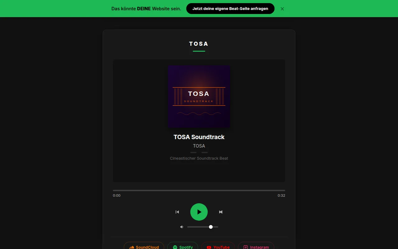Screenshot: BeatMaker Demo