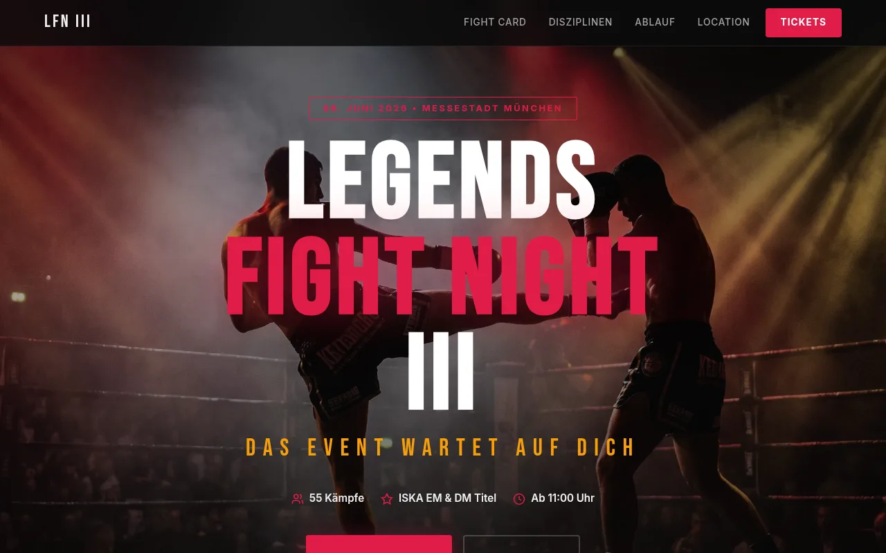 Screenshot: Legends Fight Night III